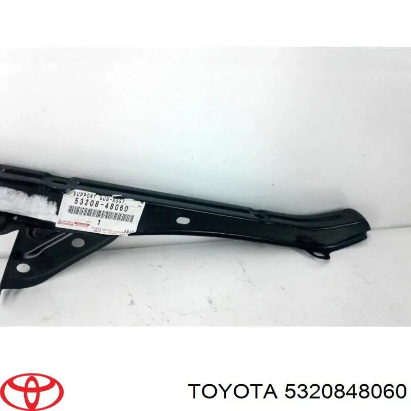 5320848060 Toyota суппорт радиатора верхний (монтажная панель крепления фар)