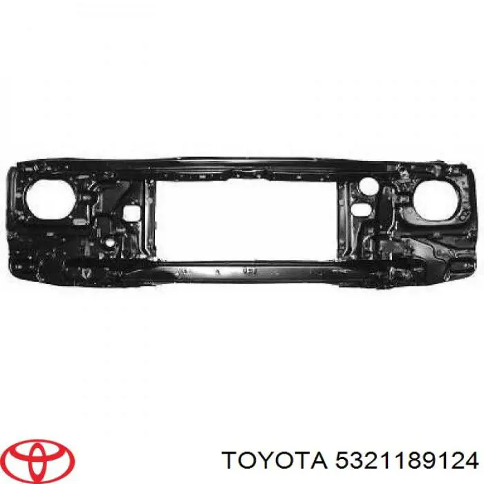 5321189124 Toyota суппорт радиатора правый (монтажная панель крепления фар)
