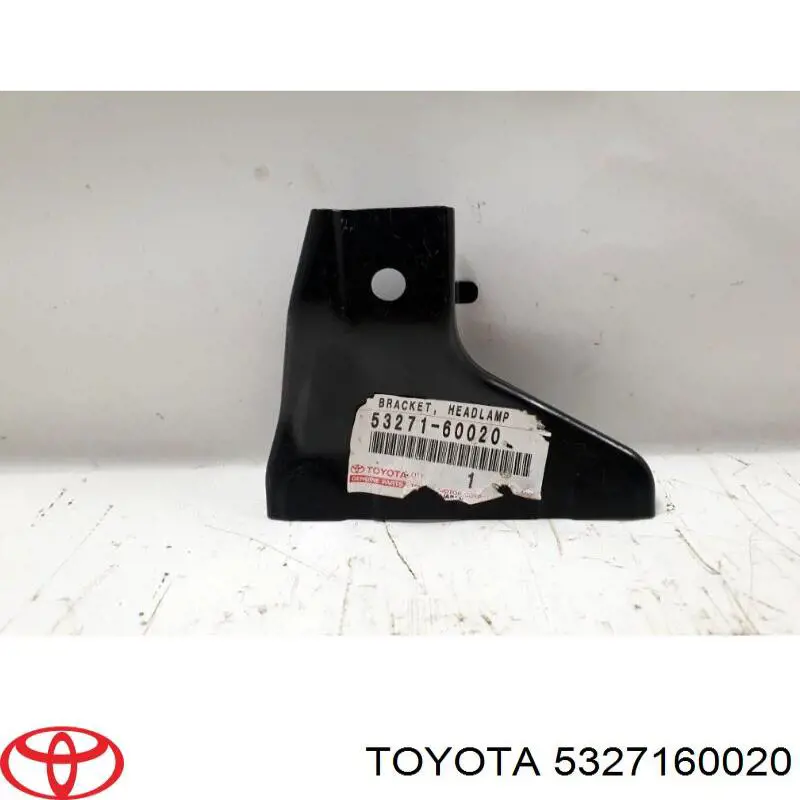 5327160020 Toyota suporte superior do radiador (painel de montagem de fixação das luzes)