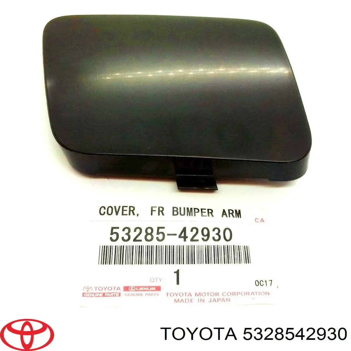 Накладка бампера переднего правая на Toyota RAV4 III 