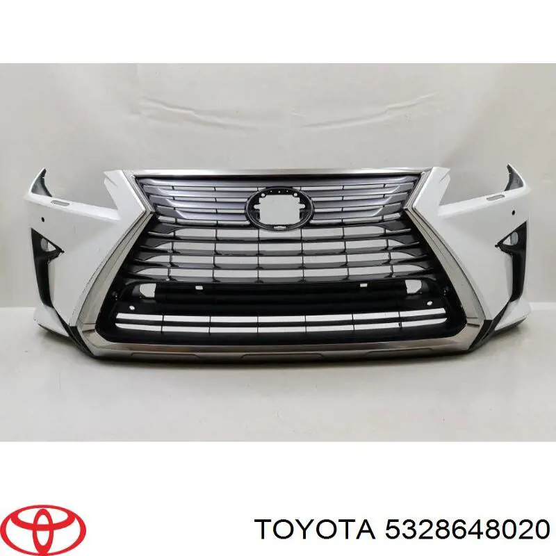 Решетка бампера переднего внутренняя левая 5328648020 Toyota