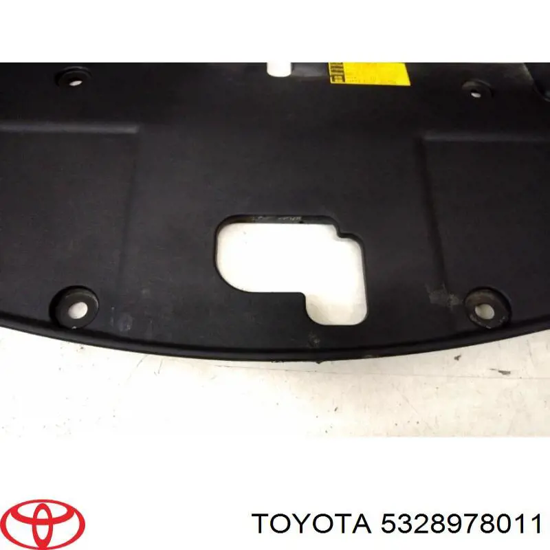 Накладка передней панели (суппорта радиатора) верхняя Toyota 5328978011