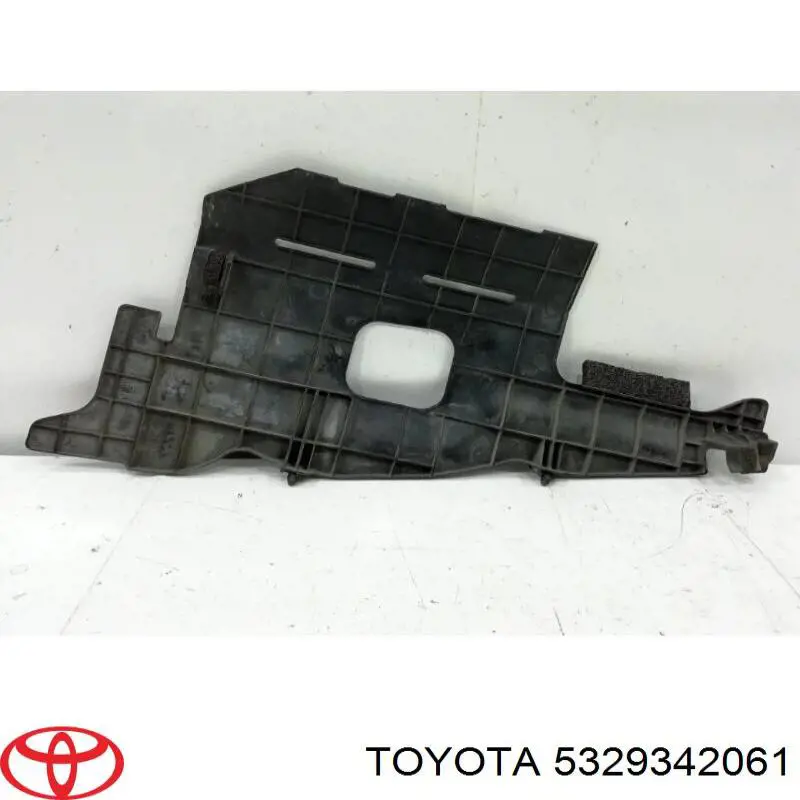 Conduto de ar (defletor) direito do radiador para Toyota RAV4 (A3)