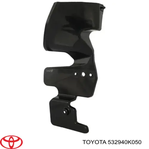 532940K050 Toyota Воздуховод (дефлектор) радиатора левый