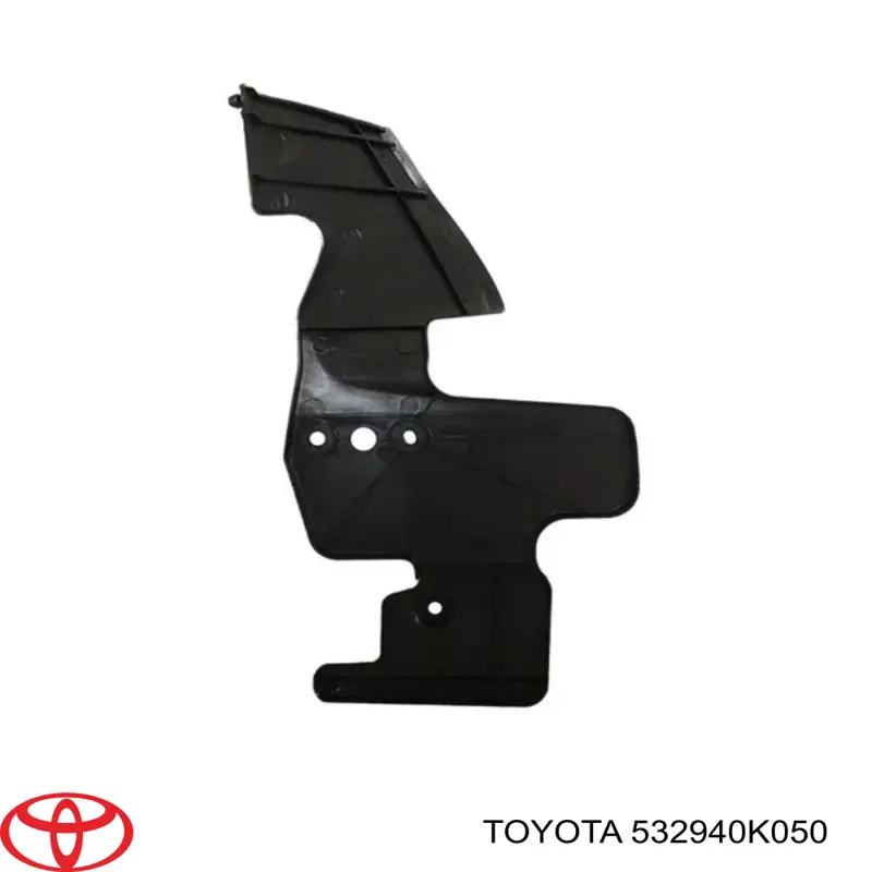 Купить 532940K050 Toyota Левый дефлектор радиатора