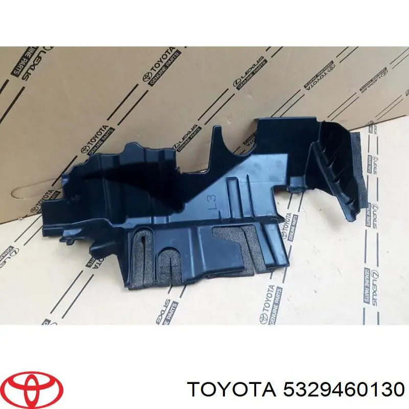 Купить 5329460130 Toyota Накладка передней панели (суппорта радиатора) верхняя