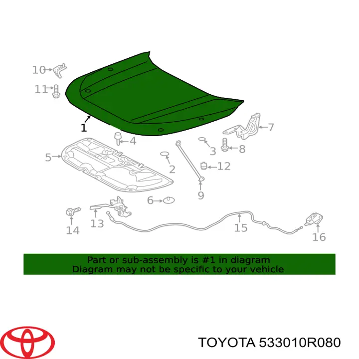 Capota VAN Wezel 5475660 preço, a partir de 687,48 USD