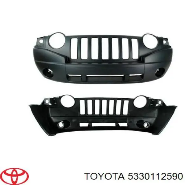 Капот двигателя Toyota 5330112590