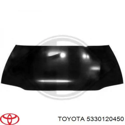 Capó del motor 5330120450 Toyota