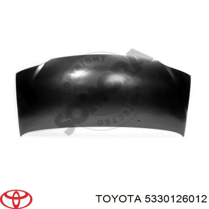 Капот на Toyota Hiace 4 (Тойота Хай-Эйс)