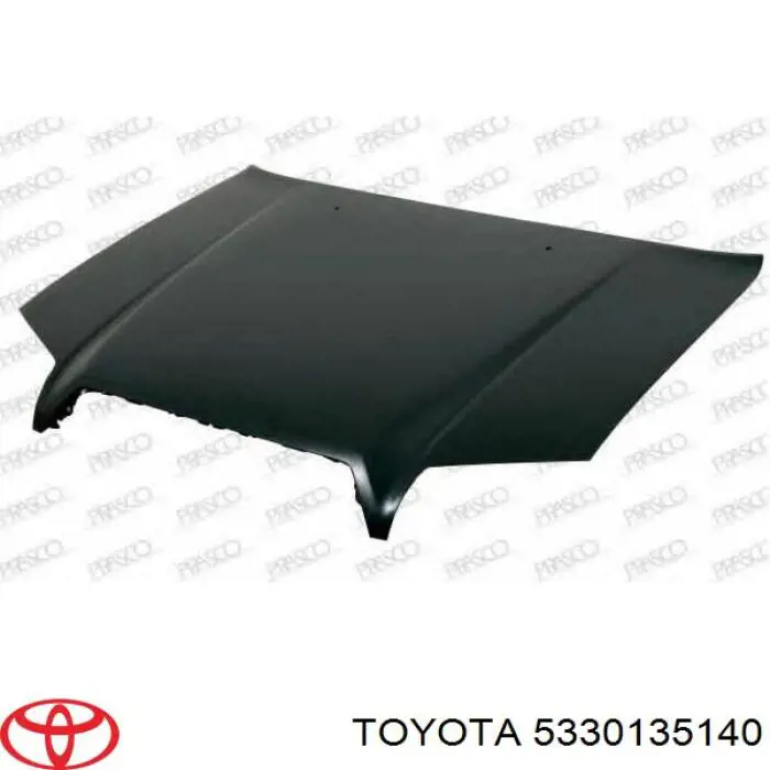 Капот на Toyota 4runner GRN21, UZN21 (Тойота Форанер)
