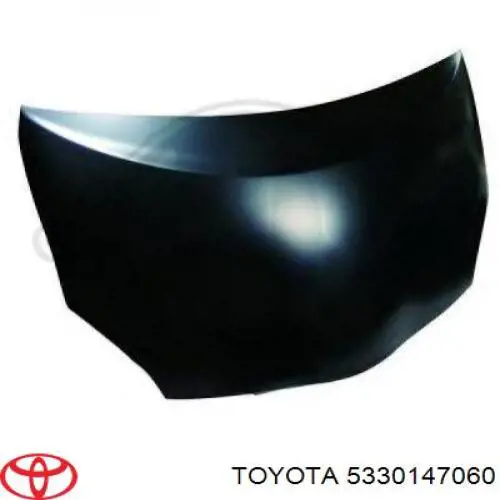  Капот Toyota Prius 