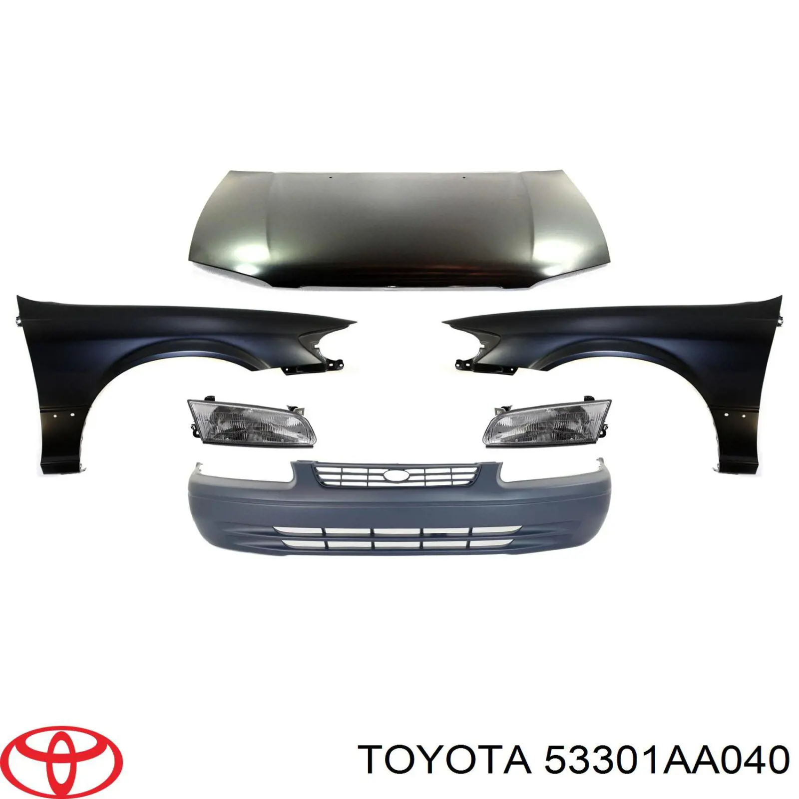 Капот 53301AA040 Toyota