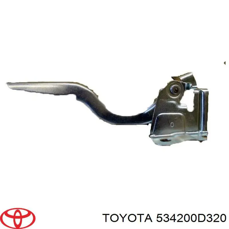 Gozno da capota esquerdo para Toyota Yaris (P13)