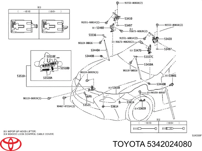  5342024080 Toyota