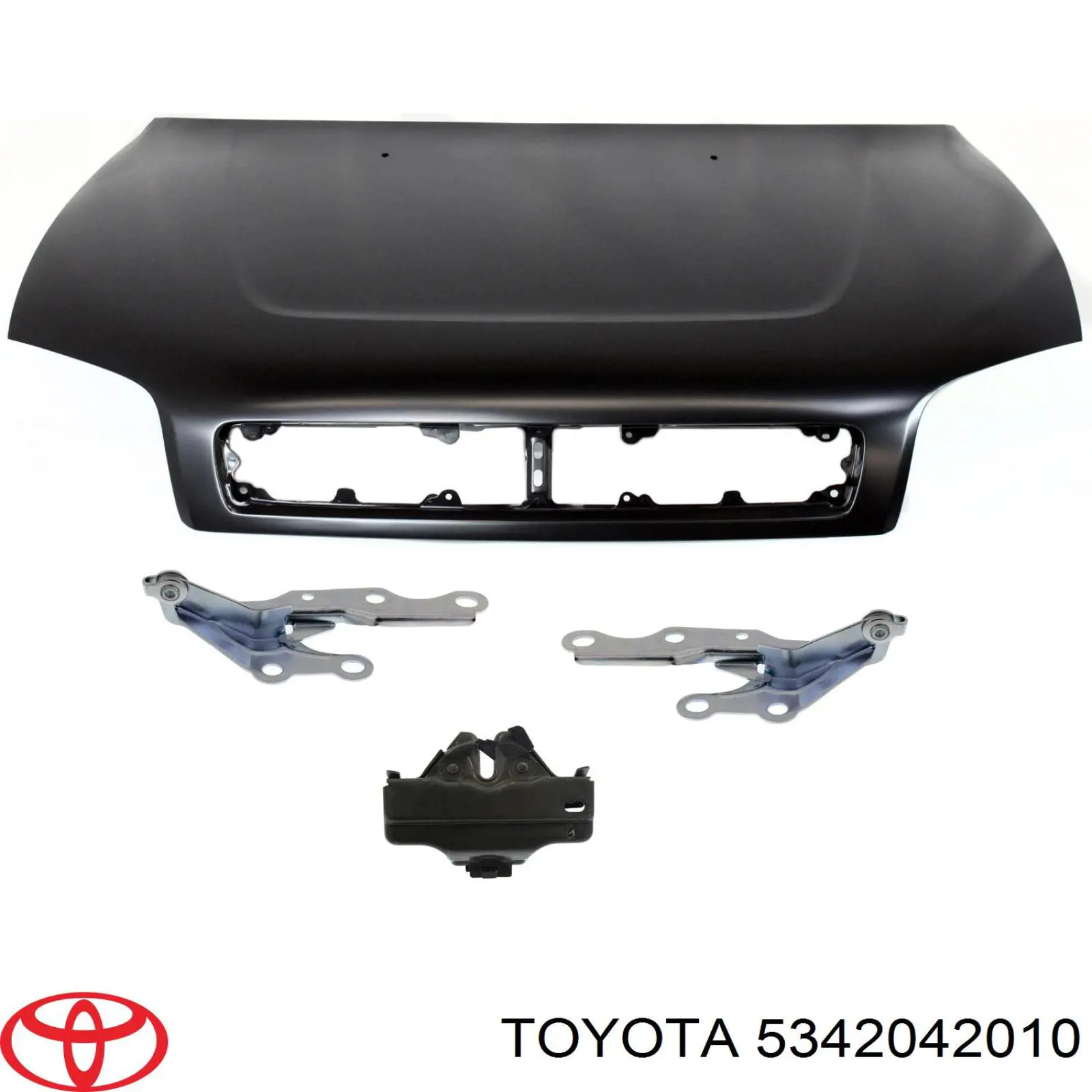 Купить 5342042010 Toyota Завеса капота левая