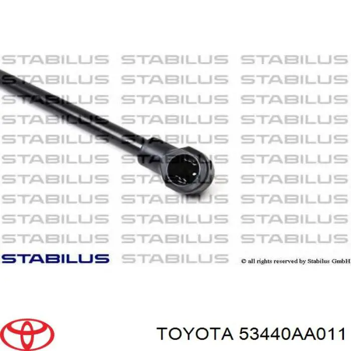Amortecedor da capota Toyota 53440AA011 preço, a partir de 21,93 USD