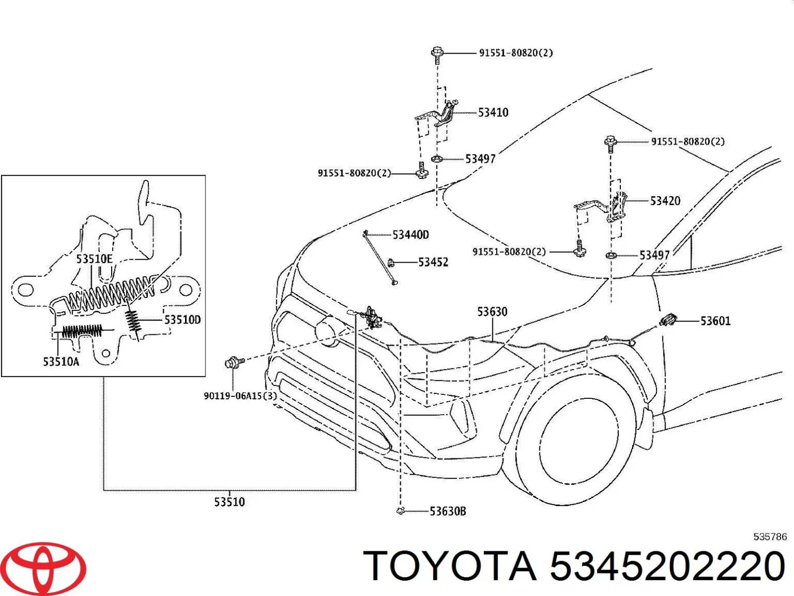  5345202220 Toyota