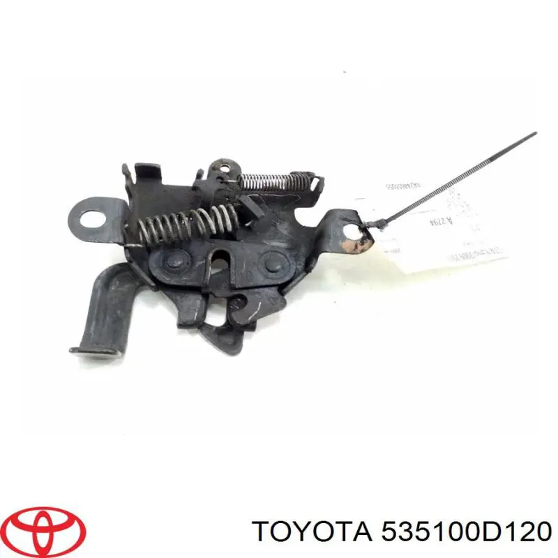 535100D120 Toyota Запор капота (замок и привод замка капота)