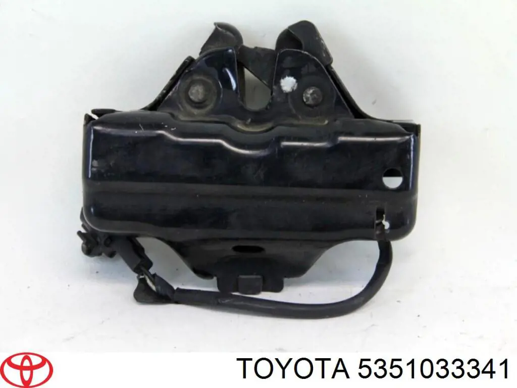5351033341 Toyota Запор капота (замок и привод замка капота)