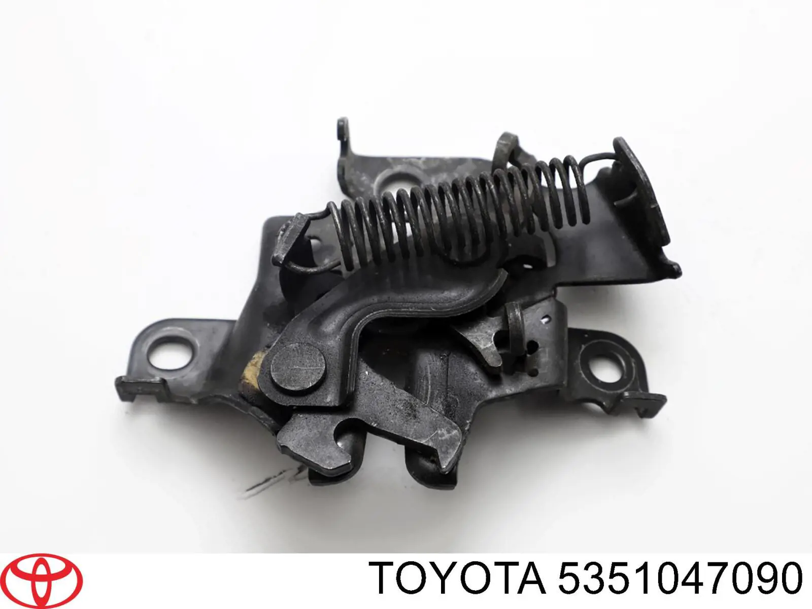 5351047090 Toyota Запор капота (замок и привод замка капота)