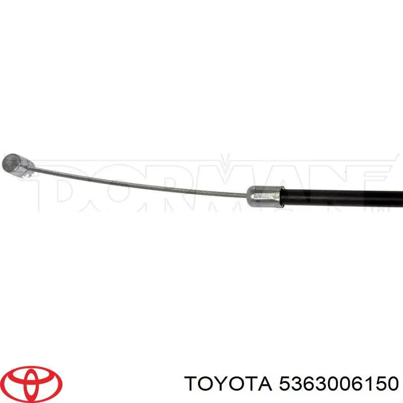 Трос открывания капота Toyota 5363006150 цена, от 16.35 USD