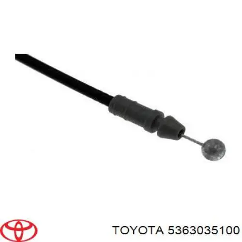 5363035100 Toyota Трос открытия капота