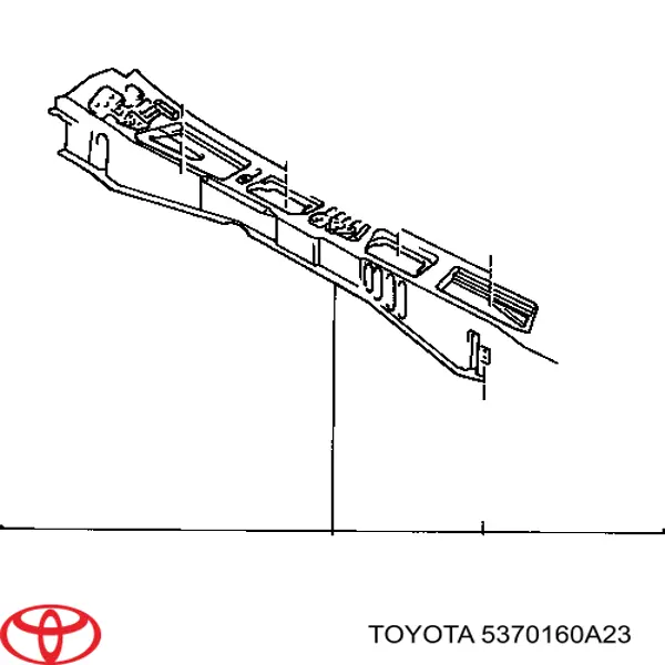 Арка крыла переднего правого на Toyota Land Cruiser J12