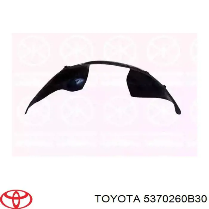 Панель брызговика моторного отсека, левая Toyota 5370260B30 цена, от 394.13 USD