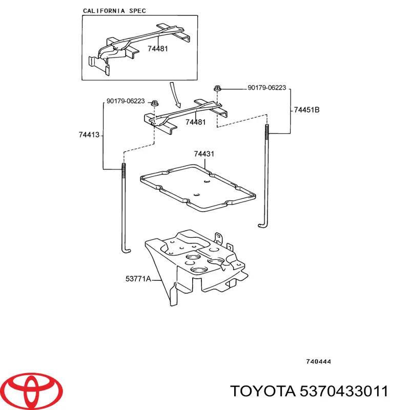  Toyota 5370433011 цена, от 31.67 USD