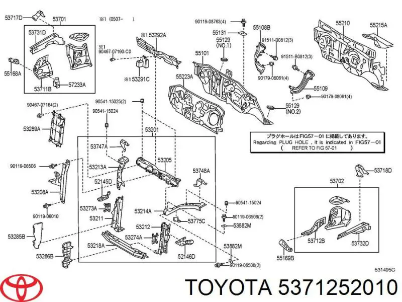  5371252010 Toyota