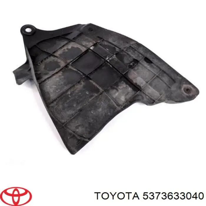5373633040 Toyota щиток грязезащитный передней арки крыла