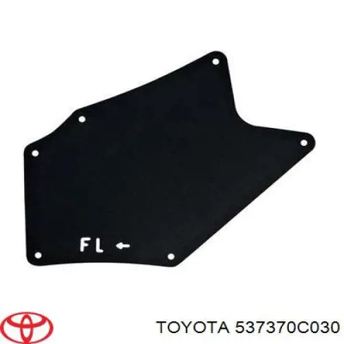 Уплотнитель крыла 537360C030 Toyota