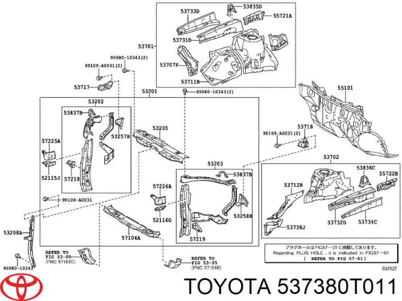  537380T011 Toyota