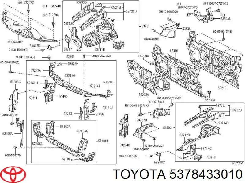  5378433010 Toyota