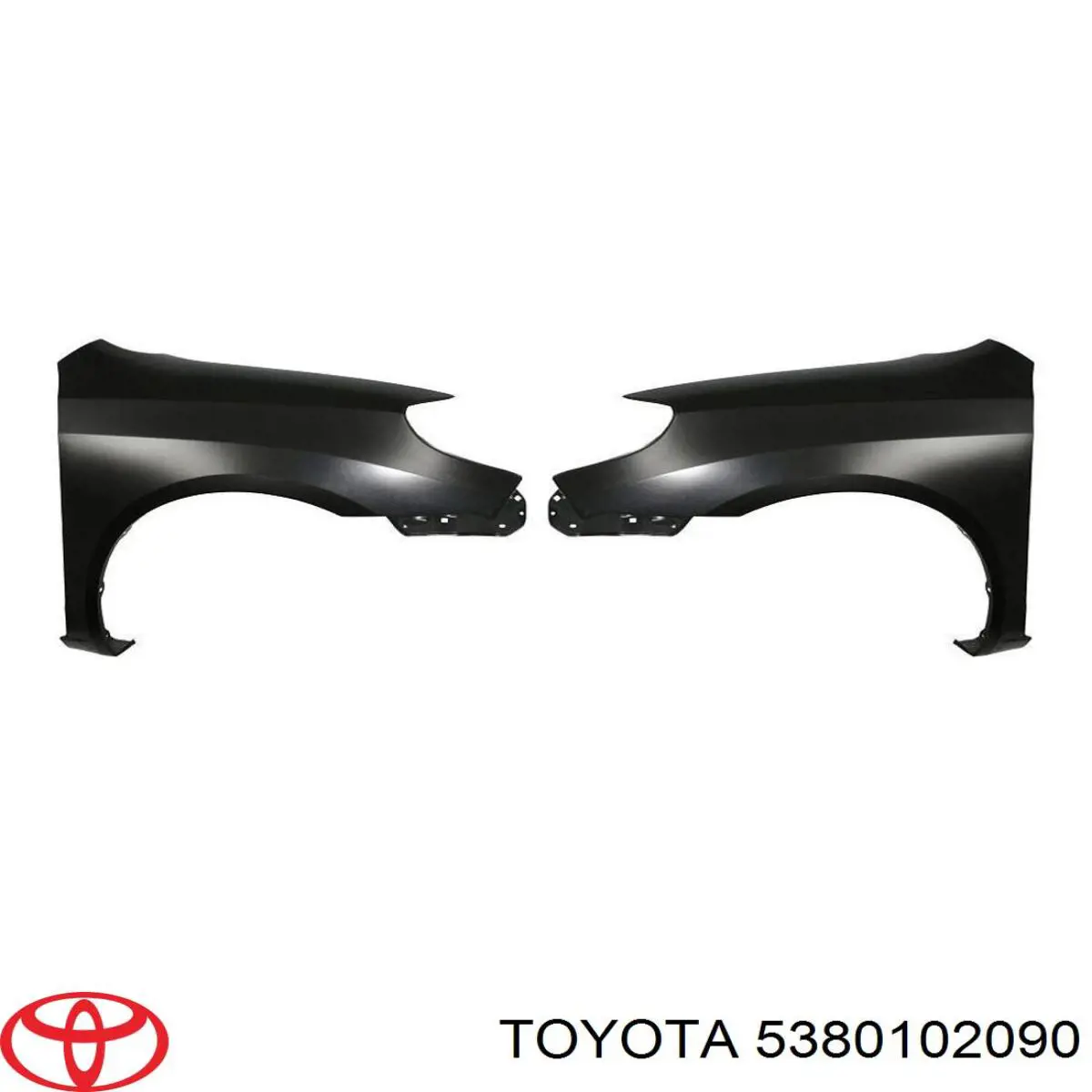5380102090 Toyota крыло переднее правое