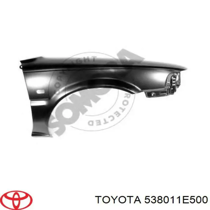 Боковая часть передняя правая TYG TY10071AR цена, от 42.19 USD