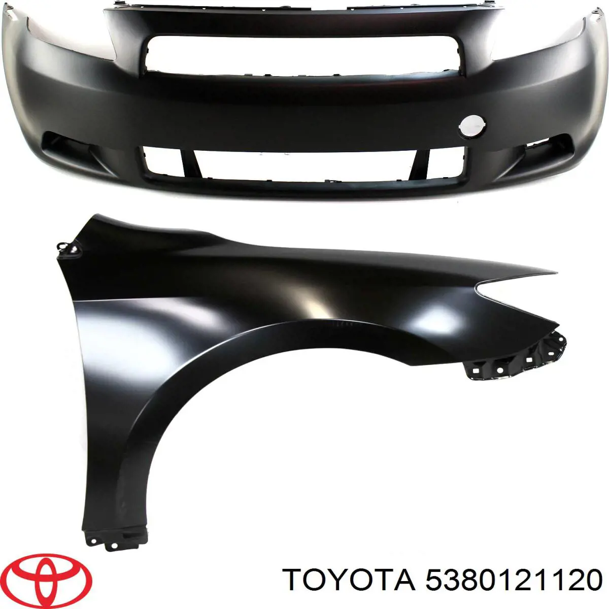 Купить 5380121120 Toyota Крыло переднее правое