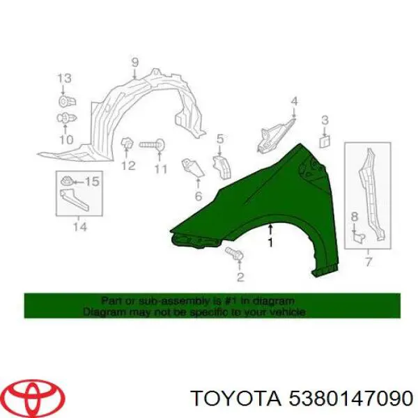 5380147090 Toyota 