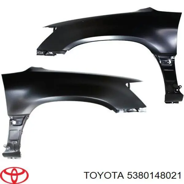 5380148021 Toyota pára-lama dianteiro direito