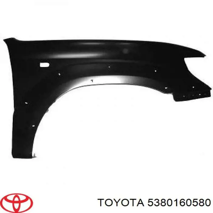 Боковая часть передняя правая Toyota 5380160580 цена, от 231.09 USD