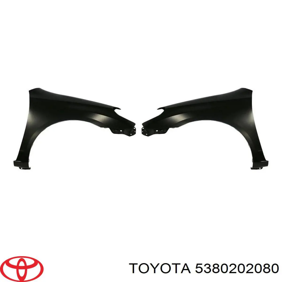 5380202080 Toyota Переднее левое крыло