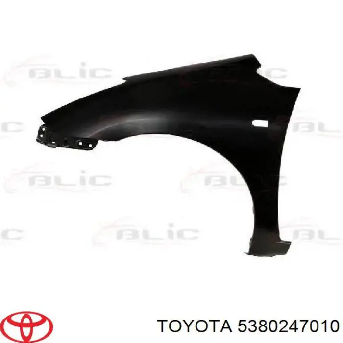 5380247010 Toyota pára-lama dianteiro esquerdo