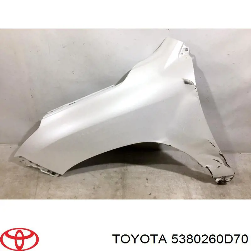 5380260D70 Toyota pára-lama dianteiro direito