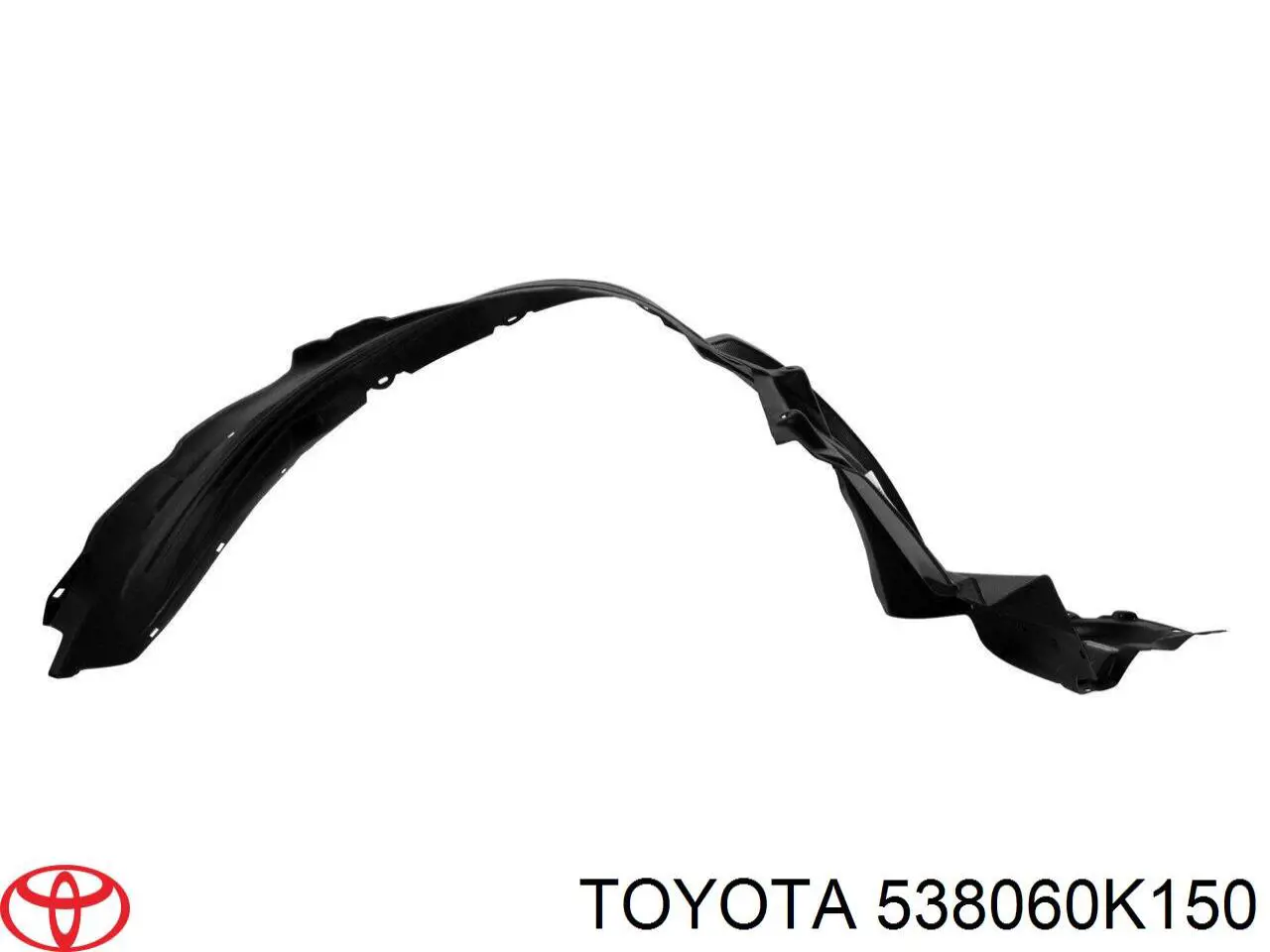Guarda-barras esquerdo do pára-lama dianteiro para Toyota Hilux (GUN12, GUN13)