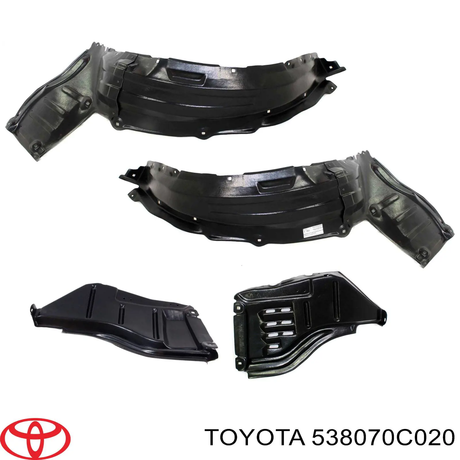 Подкрылок передний правый 538070C020 Toyota