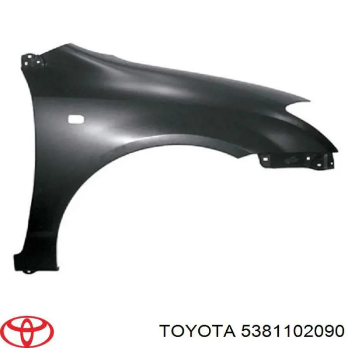 5381102090 Toyota pára-lama dianteiro direito