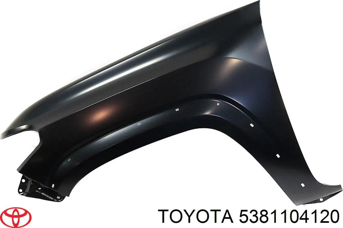 5381104120 Toyota Переднее правое крыло