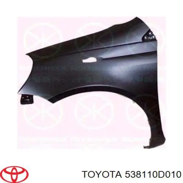 Крыло переднее правое 538110D010 Toyota