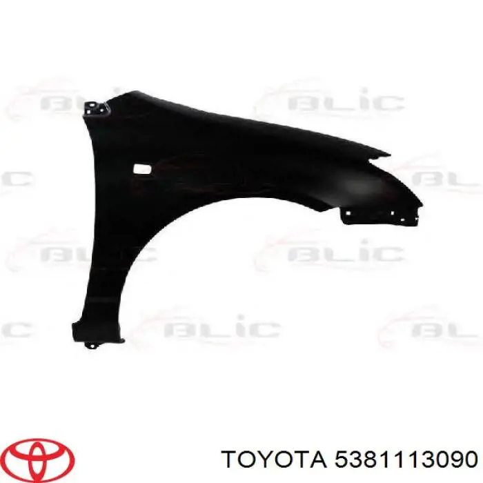 Боковая часть передняя правая Toyota 5381113090 цена, от 56.55 USD